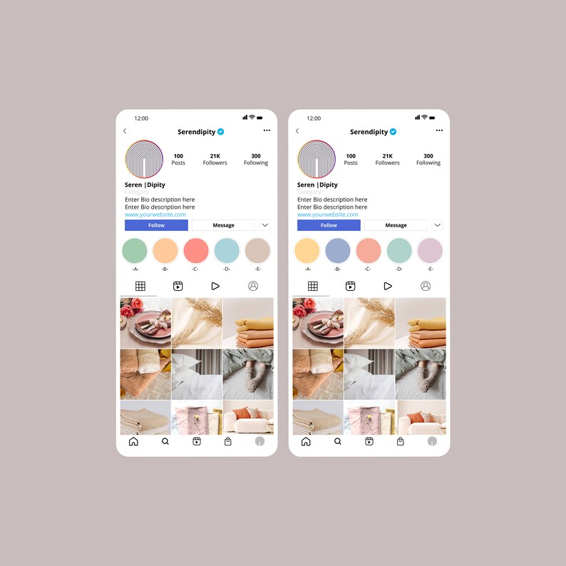 30 Soft Pastel Color Instagram Highlight Cover Muted Pastel Etsy