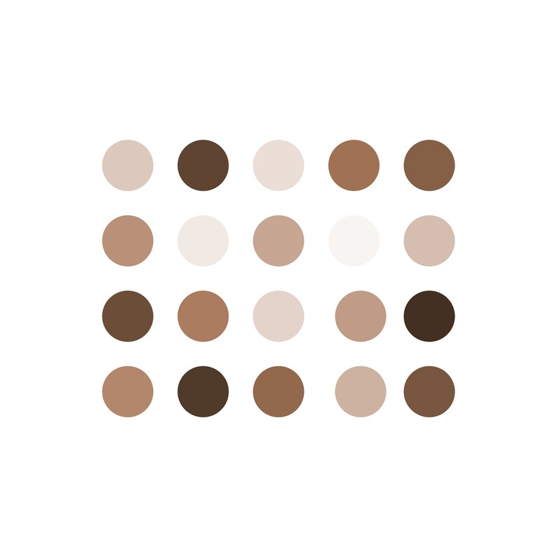 Brown Instagram Highlight Cover, Solid Ig Template, Earth Tone Gradient