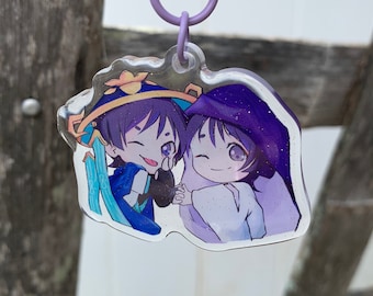Scaramouche/Wanderer Holographic Keychain