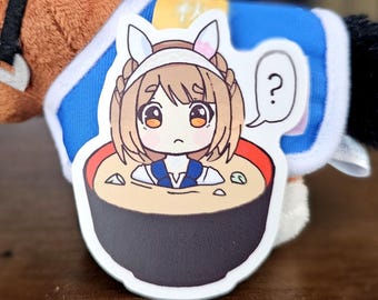 Yukino Bijin “I’m in the soup!” vinyl sticker