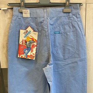 Vaqueros azul claro Carrera 750 vintage de los años 80 Made in Italy