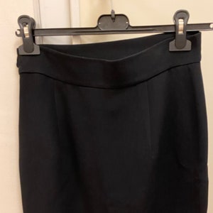 Vintage skirt 80s Moschino couture black