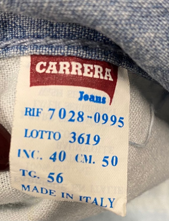 Jeans Carrera 702 Vintage 80s | Etsy