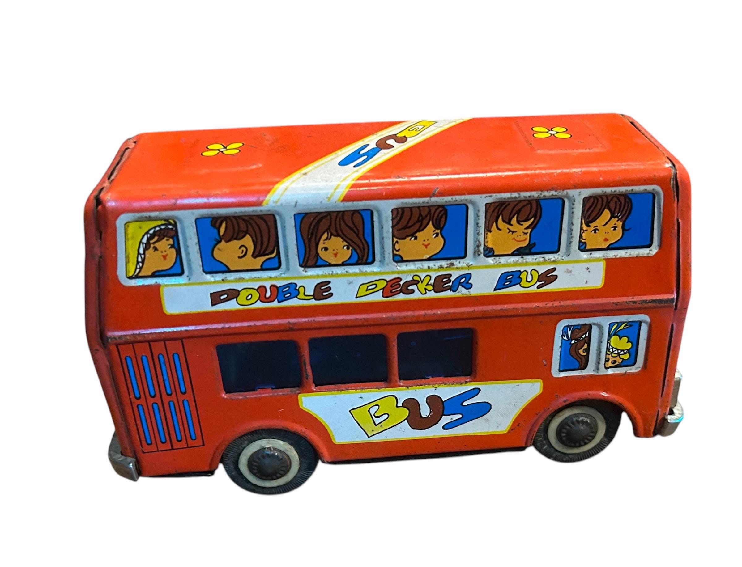 Bus En Boîte D'origine - Passy - Bourse - Jouet Ancien