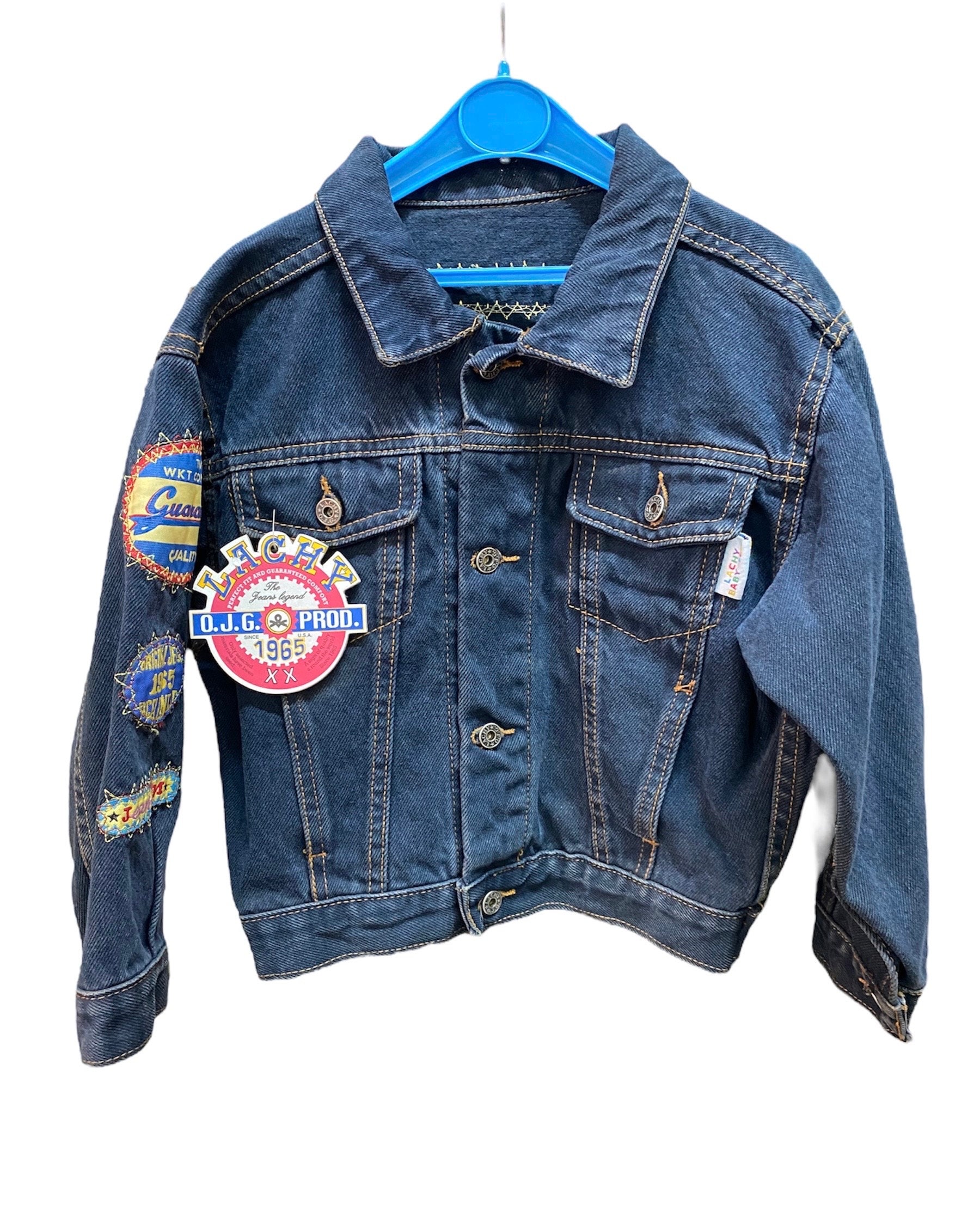 Vintage 80s Deadstock Jeans Little Boy Jacket /by Lachy/made in