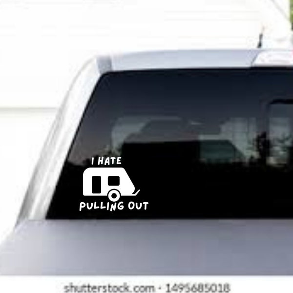 I Hate Pulling Out Boat Sticker Etsy