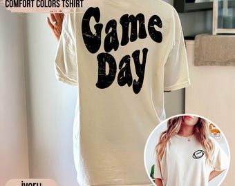 Football Season Game Day Shirt Football Mom Shirt Football Fall Season Tee Sports Mom Tee Game Day Shirt Gift for Mom Shirt Women Football