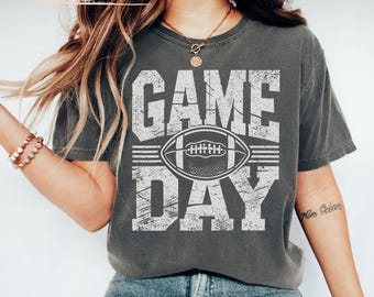Football Season Game Day Shirt Football Mom Shirt Football Fall Season Tee Sports Mom Tee Game Day Shirt Gift for Mom Shirt Women Football