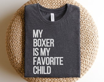 Boxer Dog Mom Shirt Gift for Dog Owner Custom Dog Shirt Gift for Boxer Lover Personalized Dog Name Shirt Gift for Dog Mom Boxer Shirt