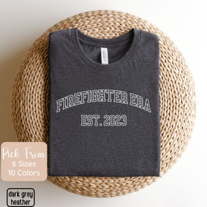 Personalized Firefighter Shirt Fire Department Shirt Firefighter T-shirt Fireman Tee Gift For Fireman Firefighter Gift First Responder Shirt