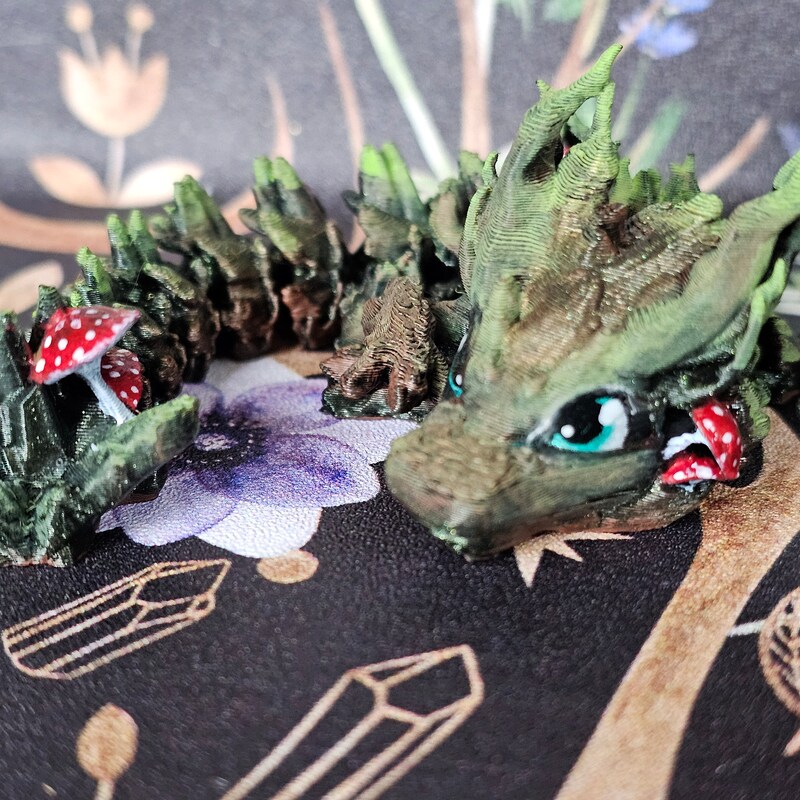 Forkscales Dragon Puppets - Etsy
