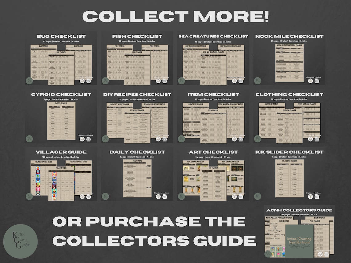 ACNH DIY Checklist 2.0 Update All Diy Recipes List Cooking DIY All