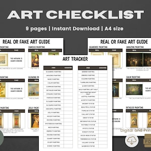 ACNH Art Checklist | 2.0 Update | Art Catalog | Art PDF | Painting List | Statue List | Art Planner | Art List | Art Guide | Art Tracker