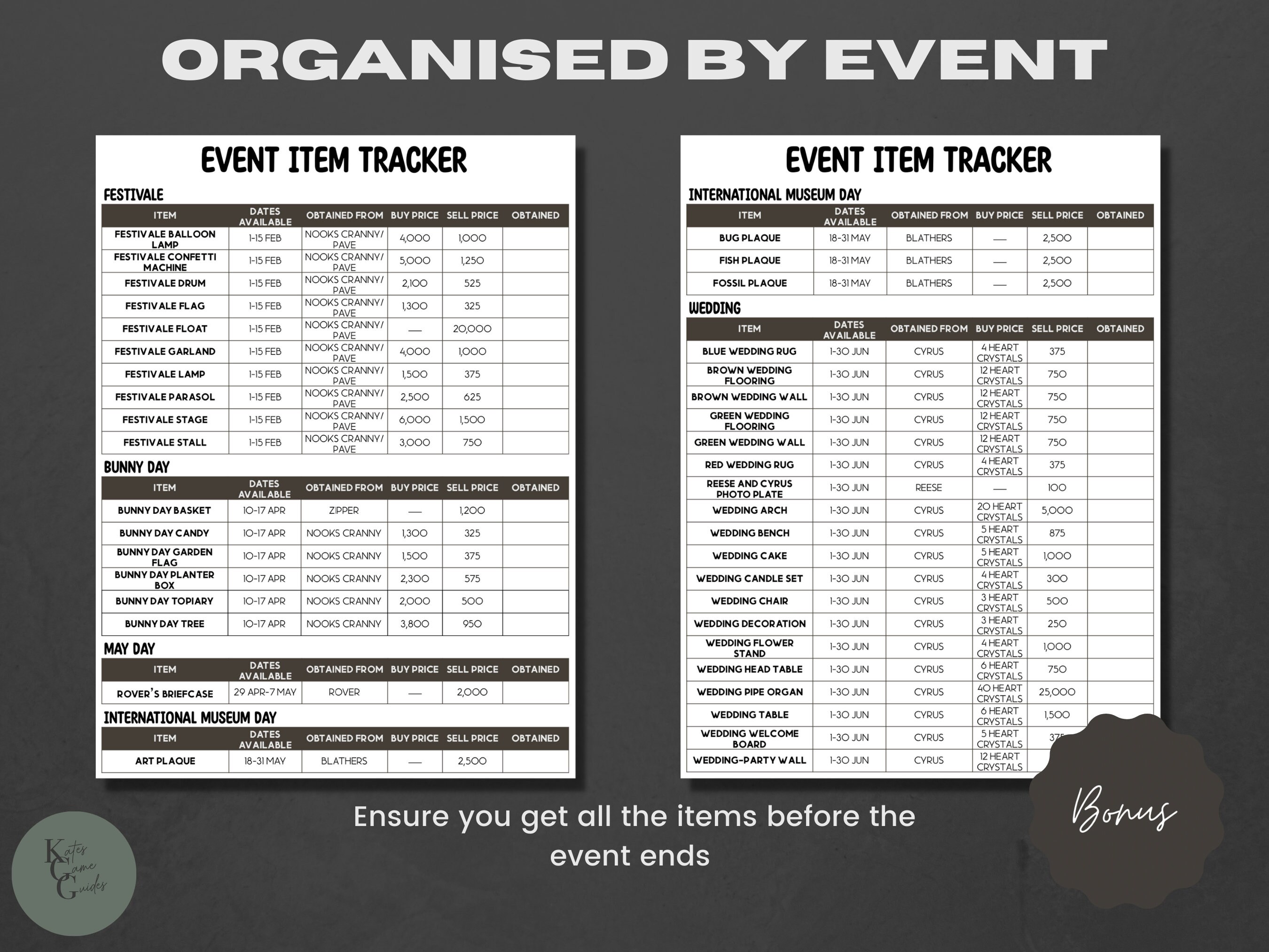 ACNH Item List 2.0 Update Furniture Set Item Catalog Furniture