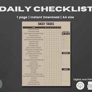 Dagelijkse checklist van ACNH | 2.0 Bijwerken | Dagelijkse tracker | Takenlijst | Dagelijkse gids | Dagelijkse grafiek | Raapplanner | Dagelijkse taken | Takenchecklist