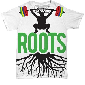 Gimnasio: Roots Gym Merchandise Tshirt - Polera - Ramera - Gym Wear