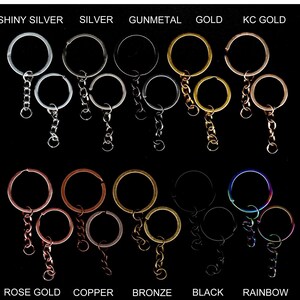 PERSONALIZATION / SPECIAL REQUEST - Change Chain Color (for Keychains)