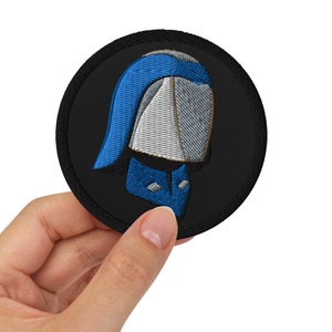 Cobra Commander Helmet Embroidered Patch