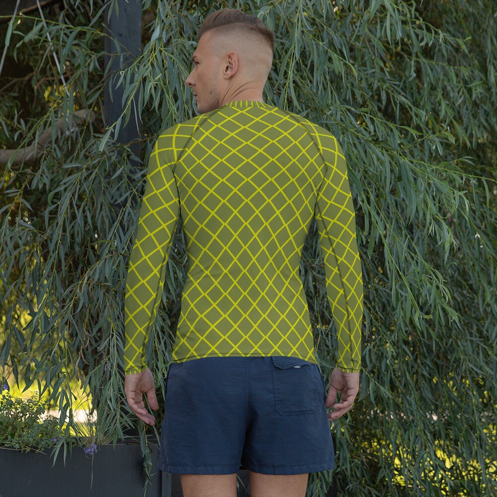 Burmese Python Rash Guard Cobra Python Patrol Men's Rash Guard - Green/yellow - Etsy