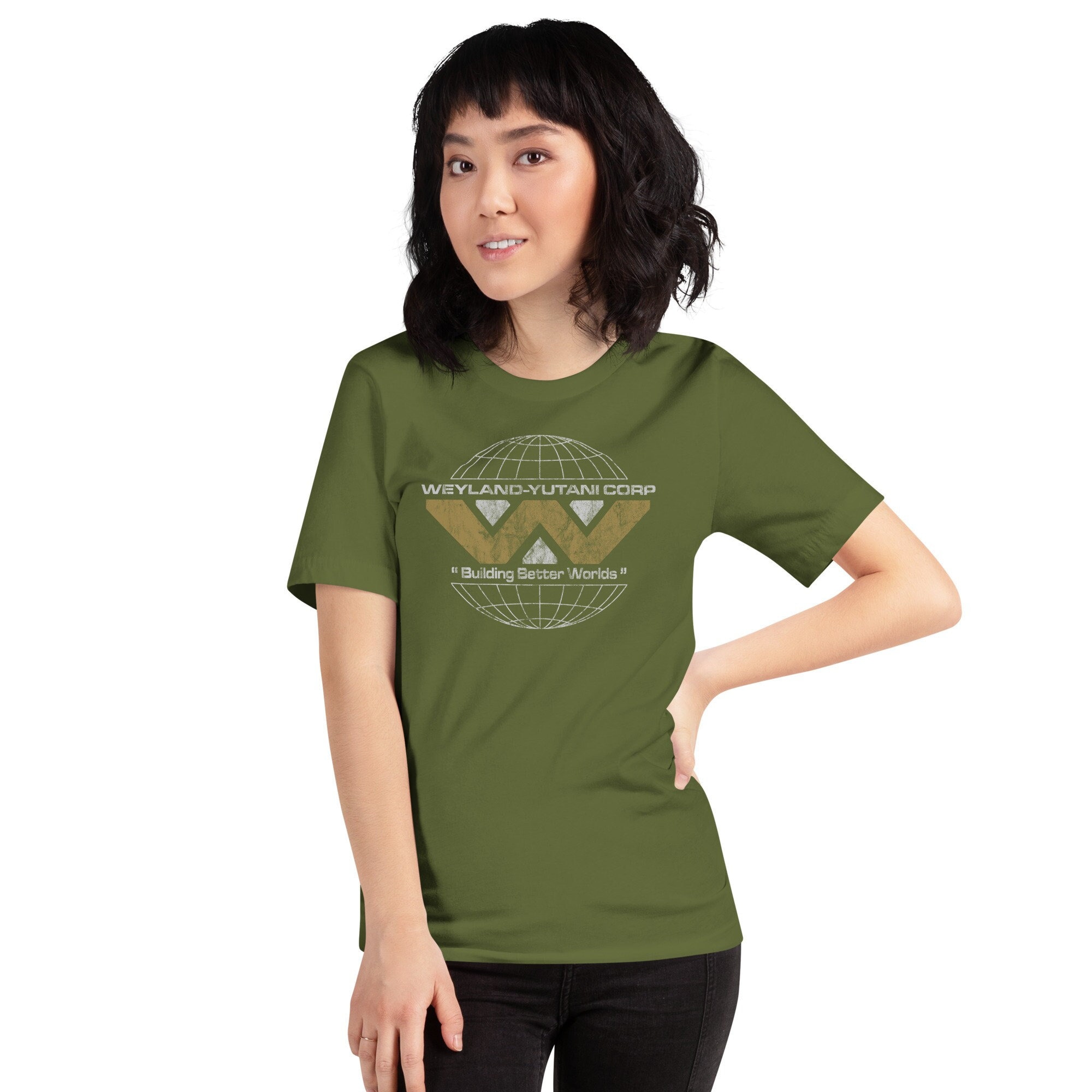 Weyland Utani Logo Shirt - As Seen in Alien Romulus! Rain 