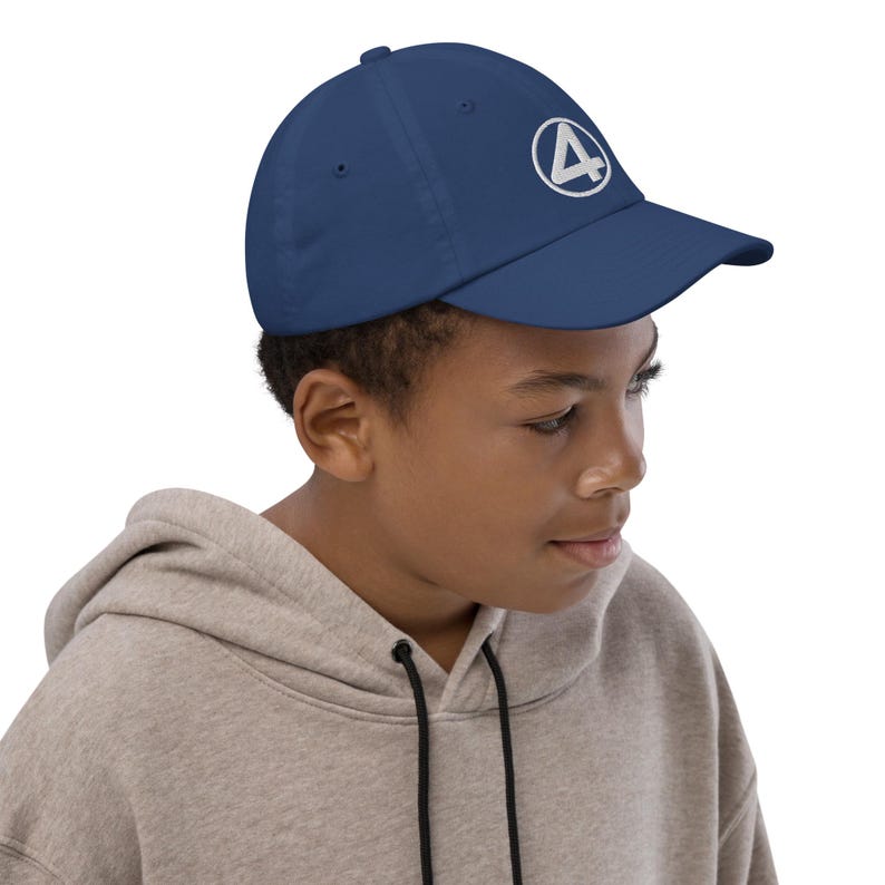 Fantastic 4 MCU 3D Puff Embroidered Structured Twill Cap image 12