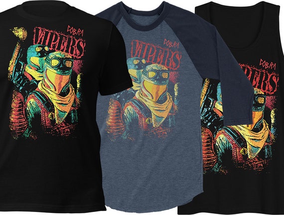 Cobra Vipers Graphic Tee, Tank Top, 3/4 Sleeve & Hoodie!! GI Joe Classified!!