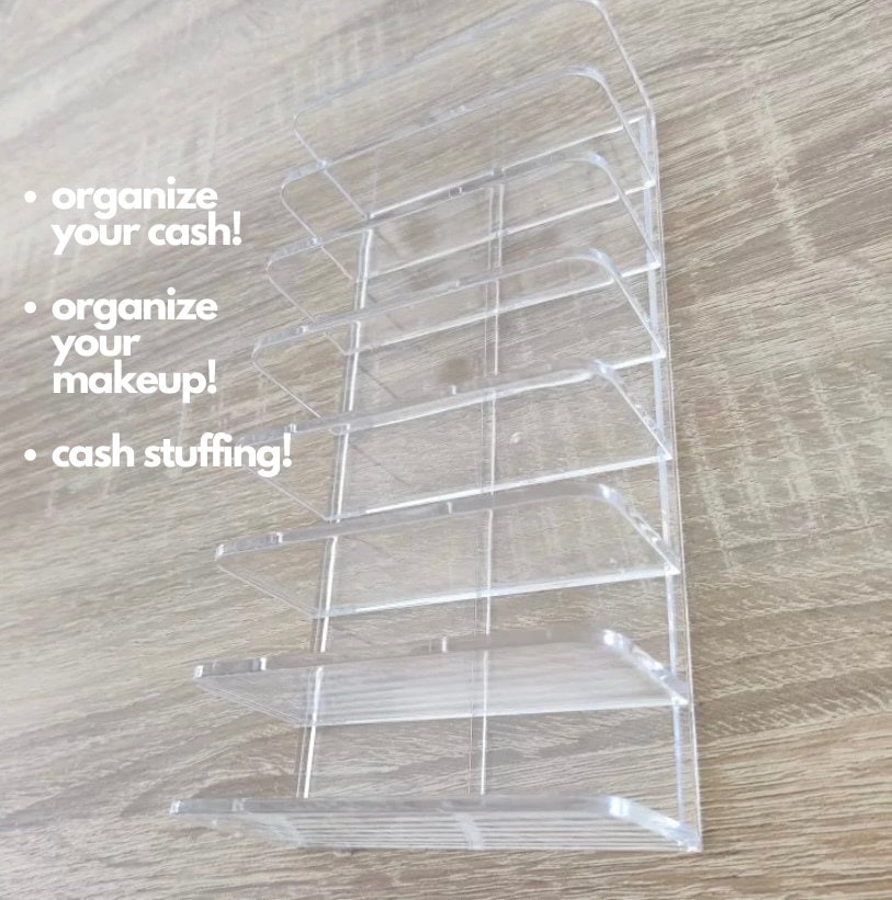 Cash Tray Cash Organizer Cash Stuffing A6 Binder Cash - Etsy