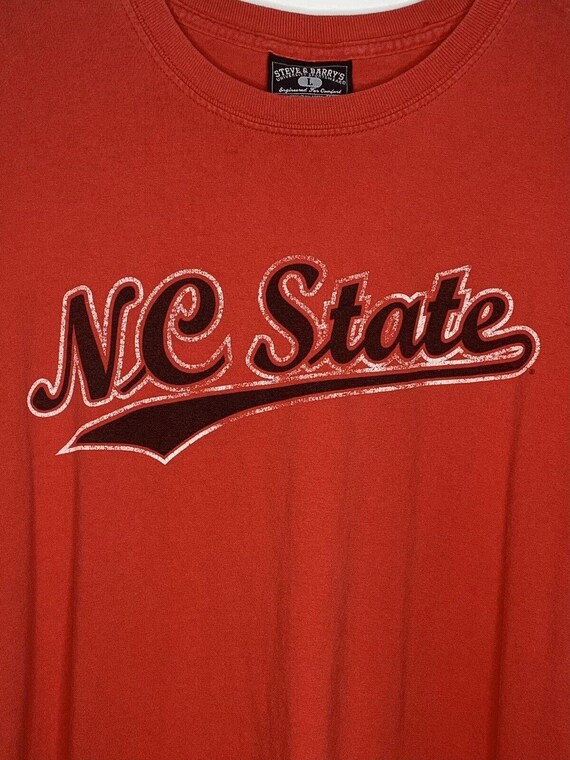 NC State T-Shirt Tee Adult Large Red NCSU Wolfpac… - image 7