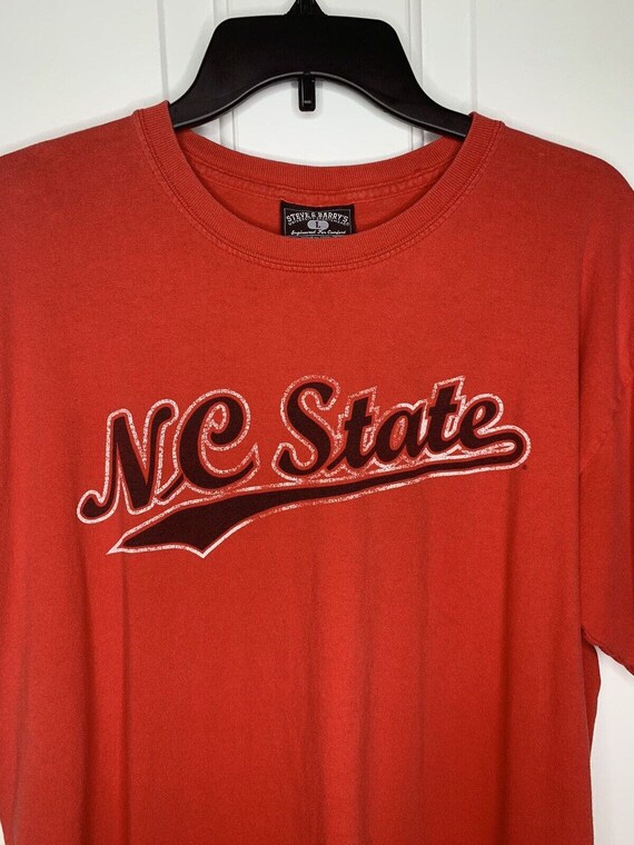 NC State T-Shirt Tee Adult Large Red NCSU Wolfpac… - image 8