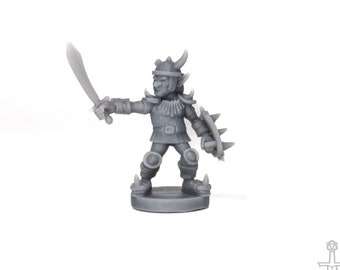 Goblin Chief Miniature, Goblin Captain, Goblin Warlord
