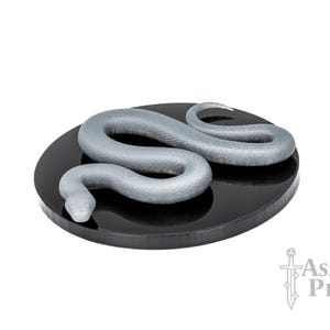 Snake DnD Miniature, Large Constrictor Snake Mini, Beast DnD Miniature, Giant Snake Mini, Poisonous Snake, DnD Snake, Python Miniature