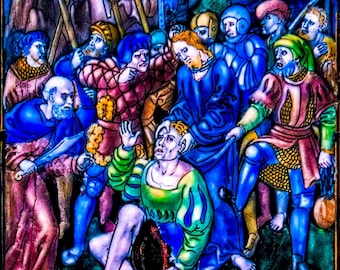 Passion of Christ - 7 : Art on Metal Print