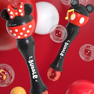 Minnie mouse bubble wand 2025