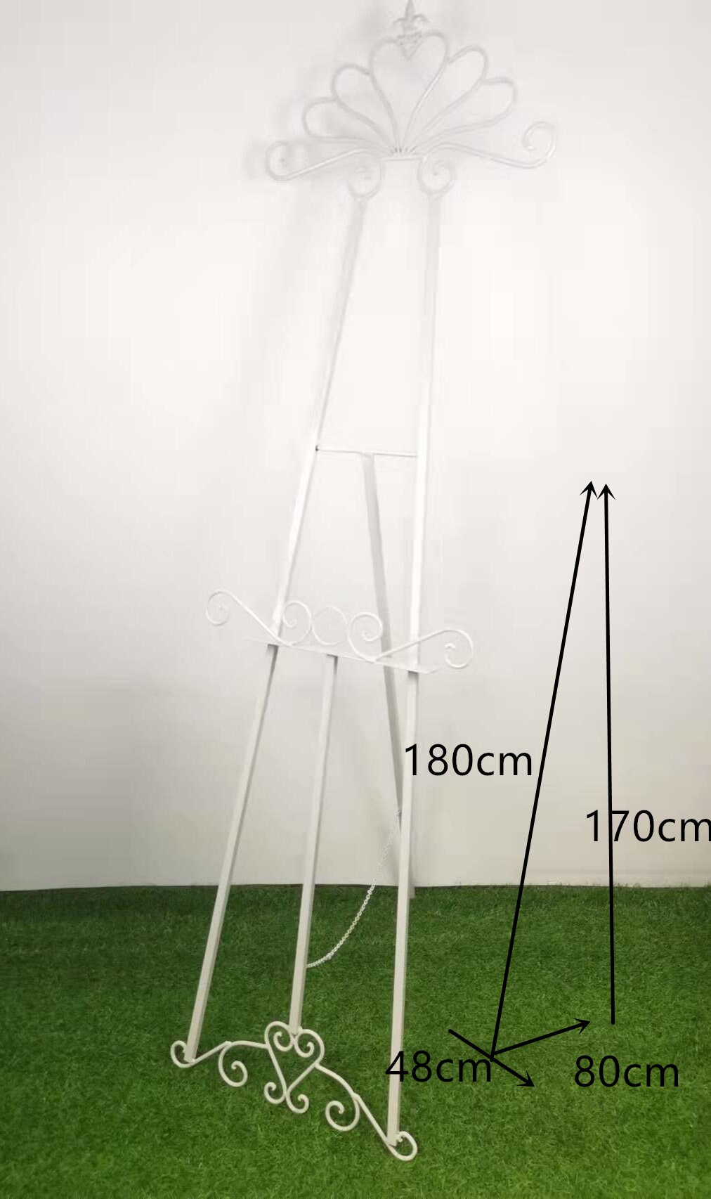 White Art Easel Display Stand Metal Easel Stand Sign Frame Etsy Australia