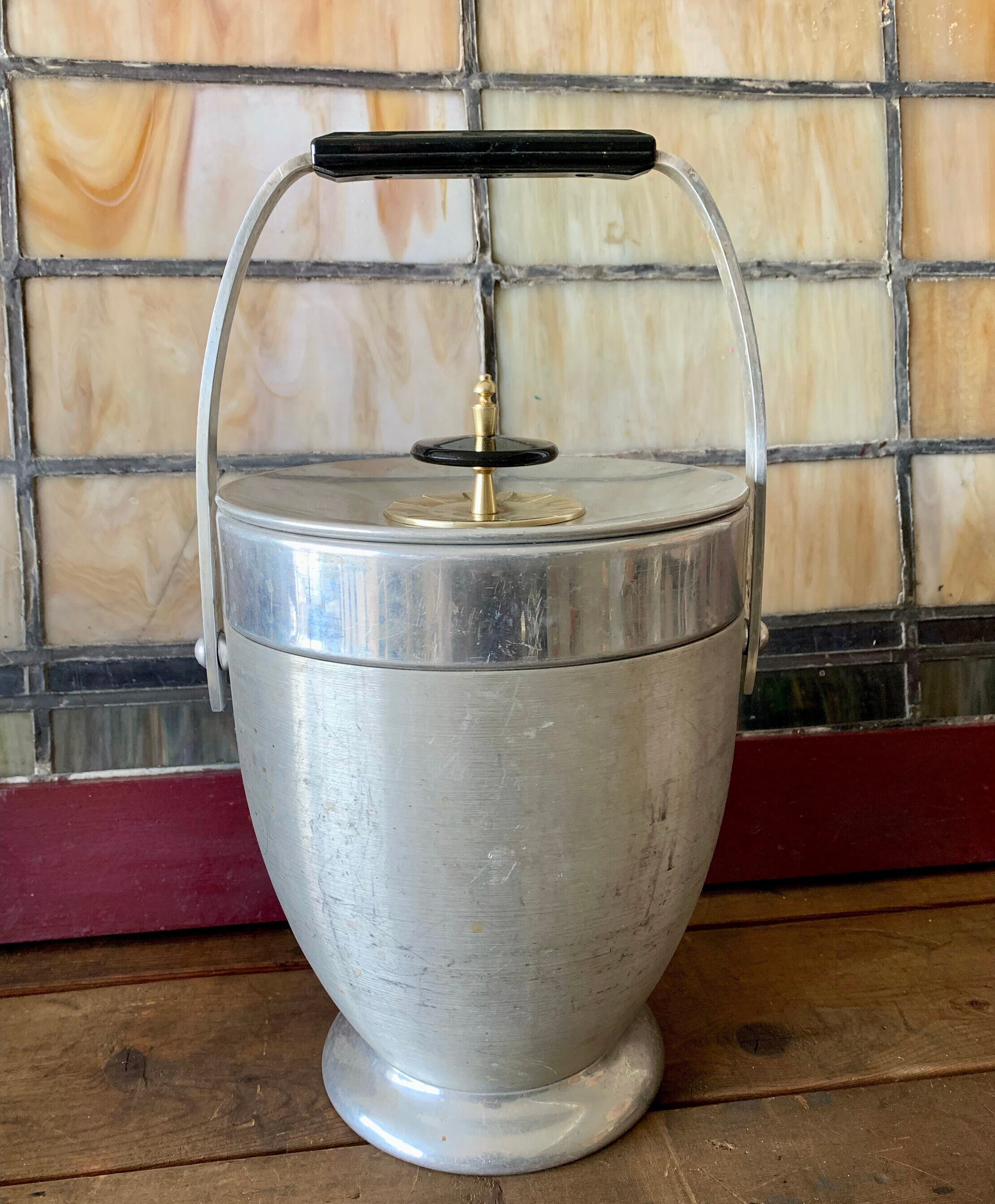 Kromex Vintage Aluminum Ice Bucket: Mid-century Modern Barware - Etsy