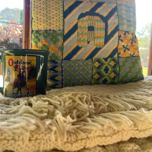 Patchwork Decorative Pillow: Accent Piece