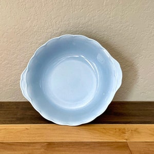 Vintage Grindley Lupin Petal Blue Serving Bowl - Made in England