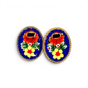 Italian micro mosaic jewelry - Etsy 日本