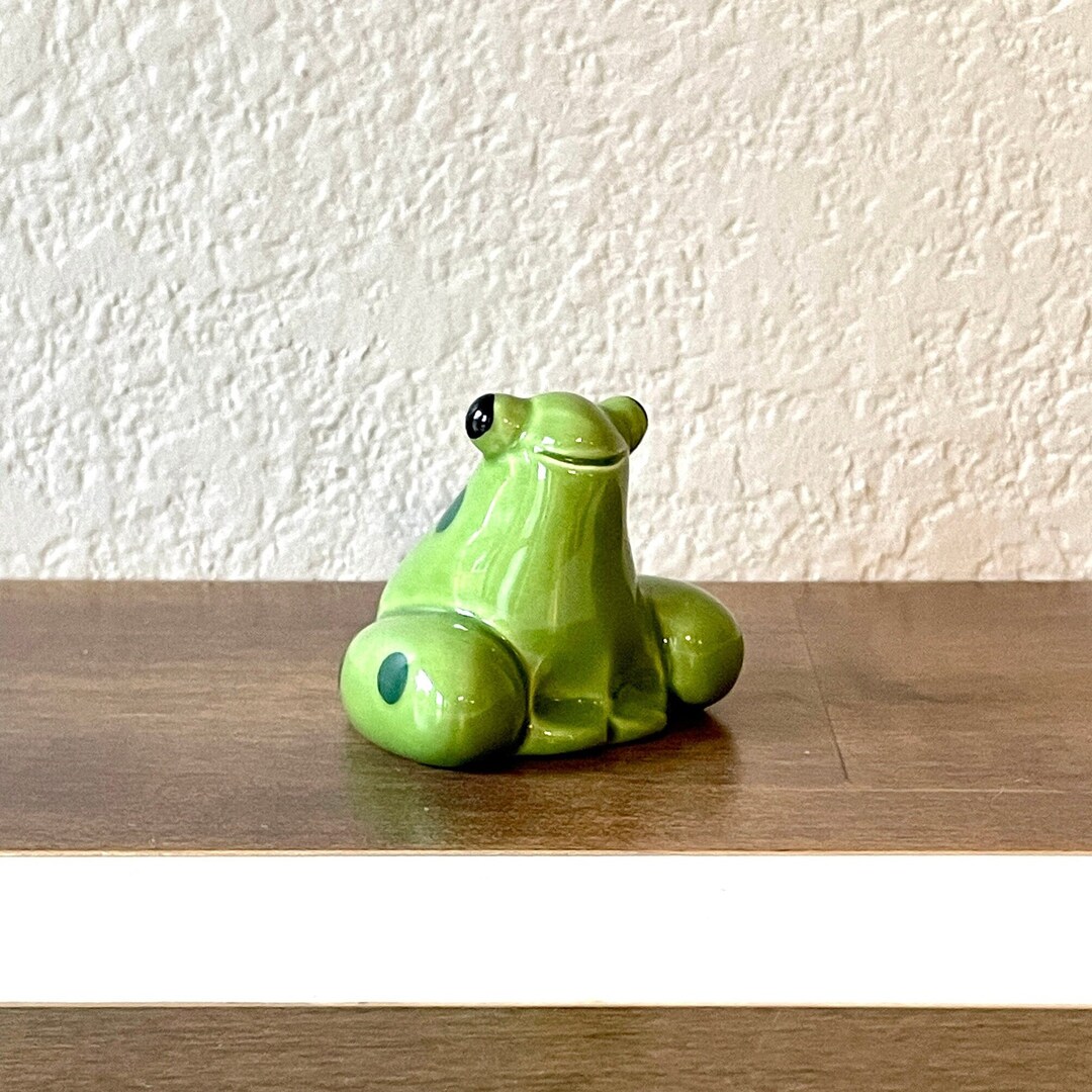 Handcrafted Ceramic Frog Statue by Lorrie Veasey Quirky and Etsy