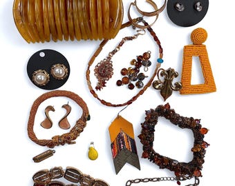 Lote Misto de Materiais para Bijuteria e Artesanato - Pacote Variado de Bijuterias - Mix para Revendedores
