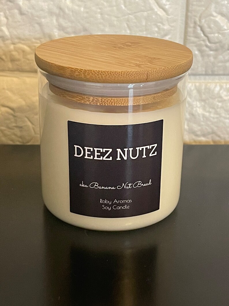 Deez Nuts Candle Etsy