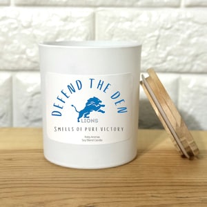 Lions Candle