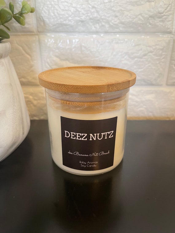 Deez Nuts Candle funny Etsy
