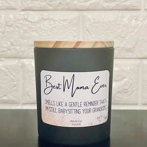 Mom Candle, Babysitting Grandkids