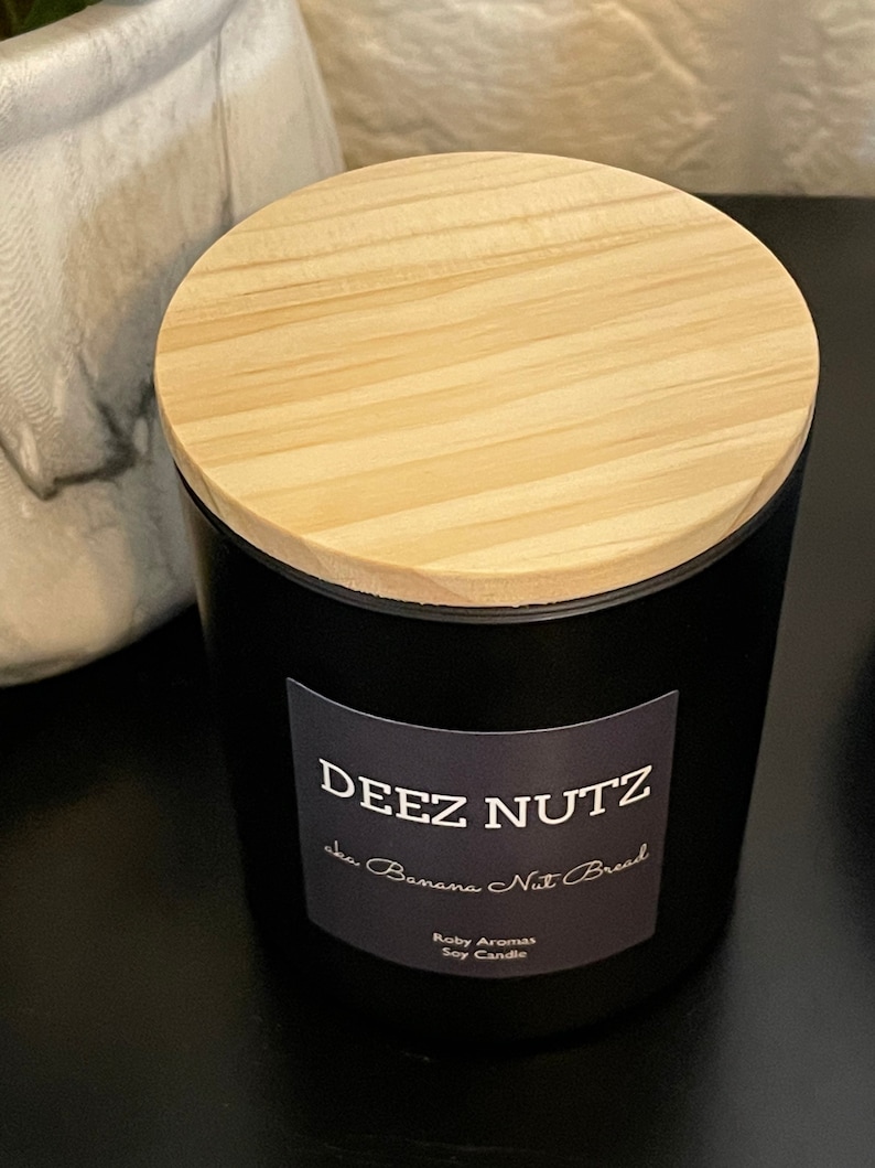 Deez Nuts Candle Etsy