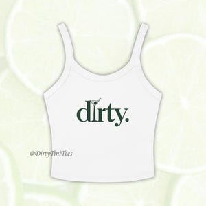 Dirty Martini Women’s micro-rib tank top
