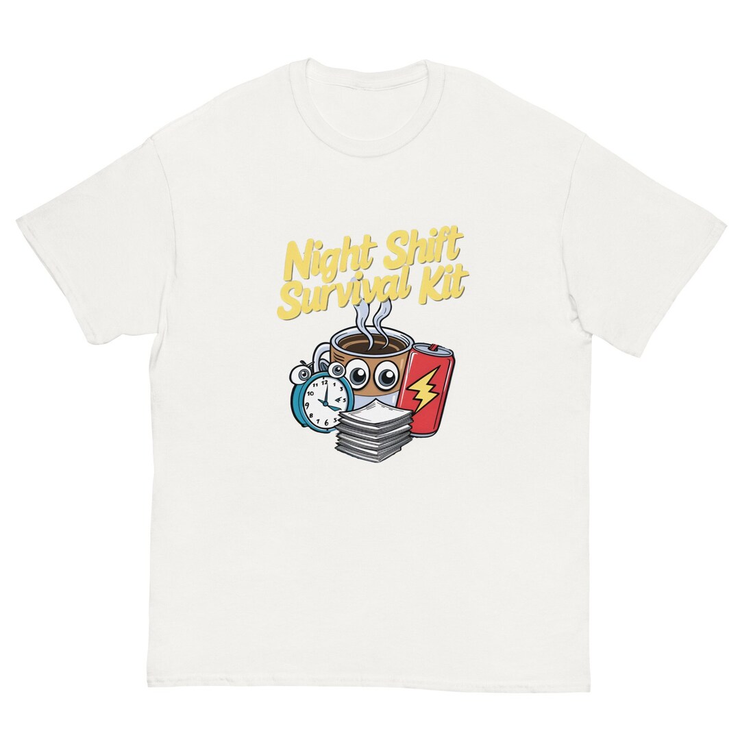 Night Shift Survival Kit Nurse Doctor Shift Tee - Etsy