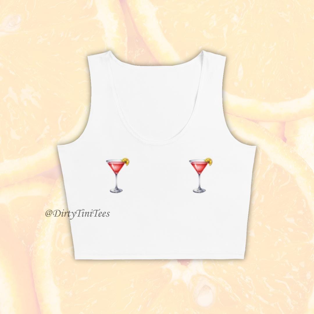 Cosmopolitan Nips Crop Tank Top