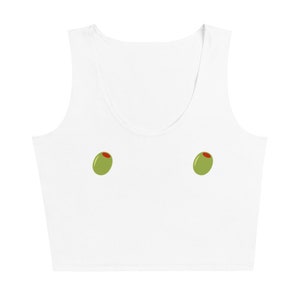 Martini Mar(tini) Nips Crop Tank