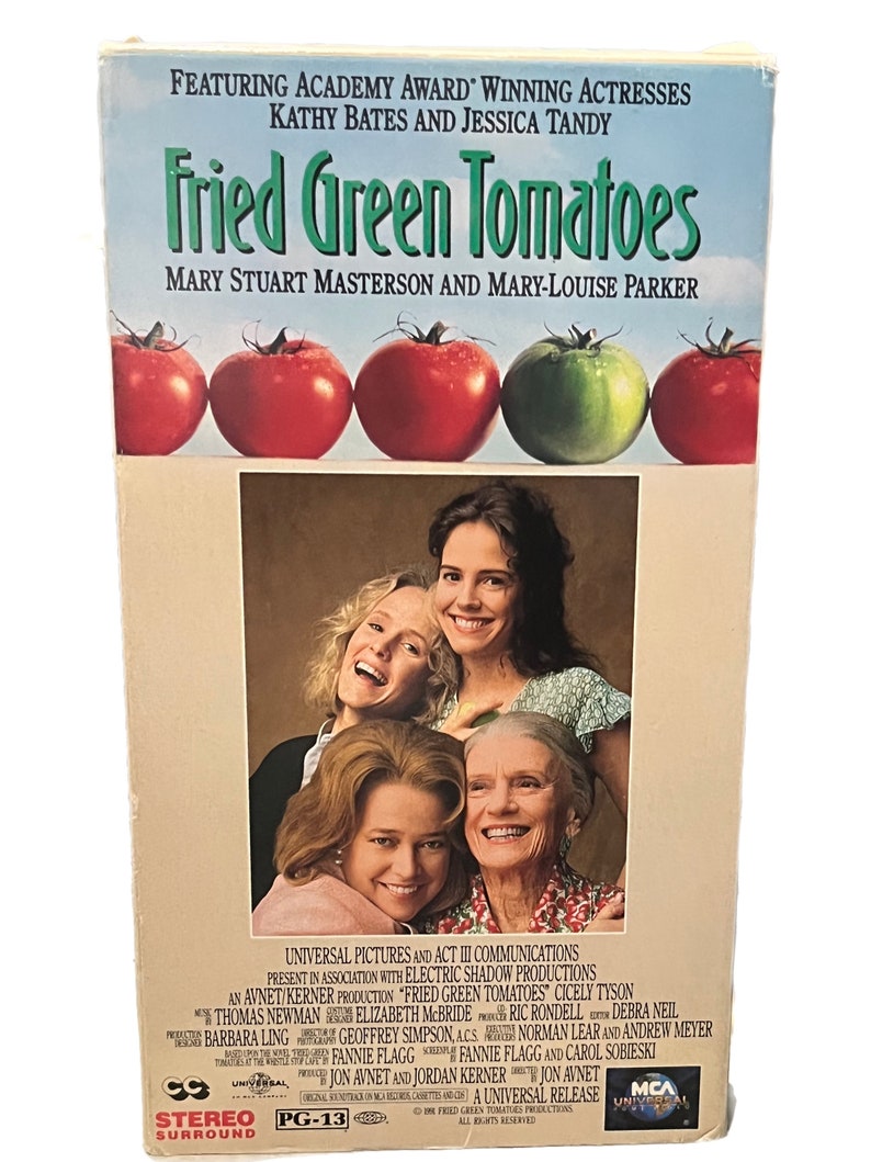 Fried Green Tomatoes VHS Movie Jessica Tandy Mary Stuart - Etsy